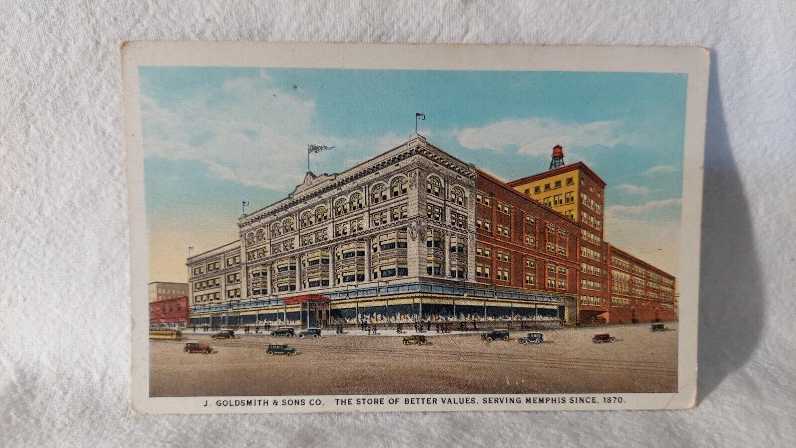 Vintage Postcard J. Goldsmith & Sons Co. Memphis Since 1870 (A126)