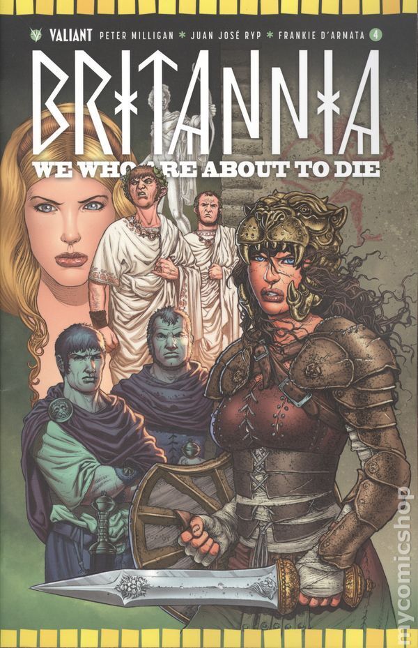Britannia We Who Are About to Die #4B Ryp Variant VF 2017 Stock Image