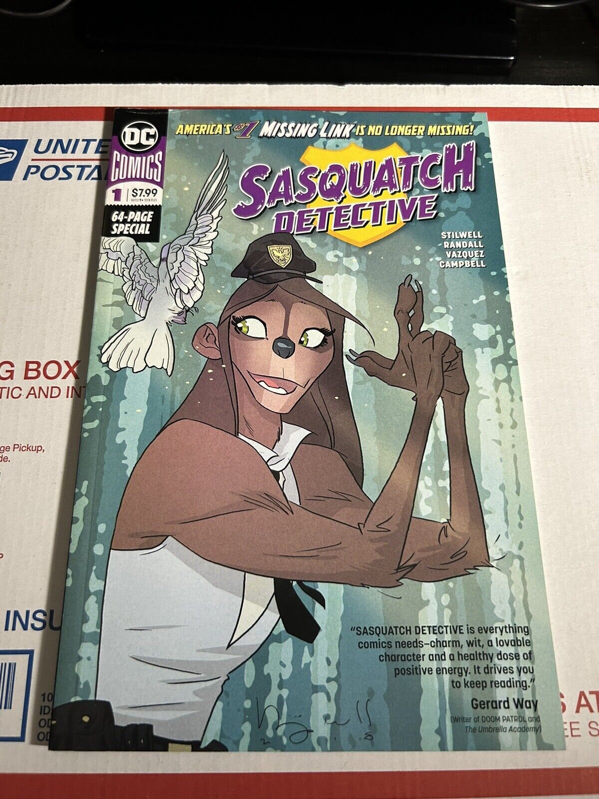Sasquatch Detective Special (2018) #1 VF/NM-NM 1st Printing