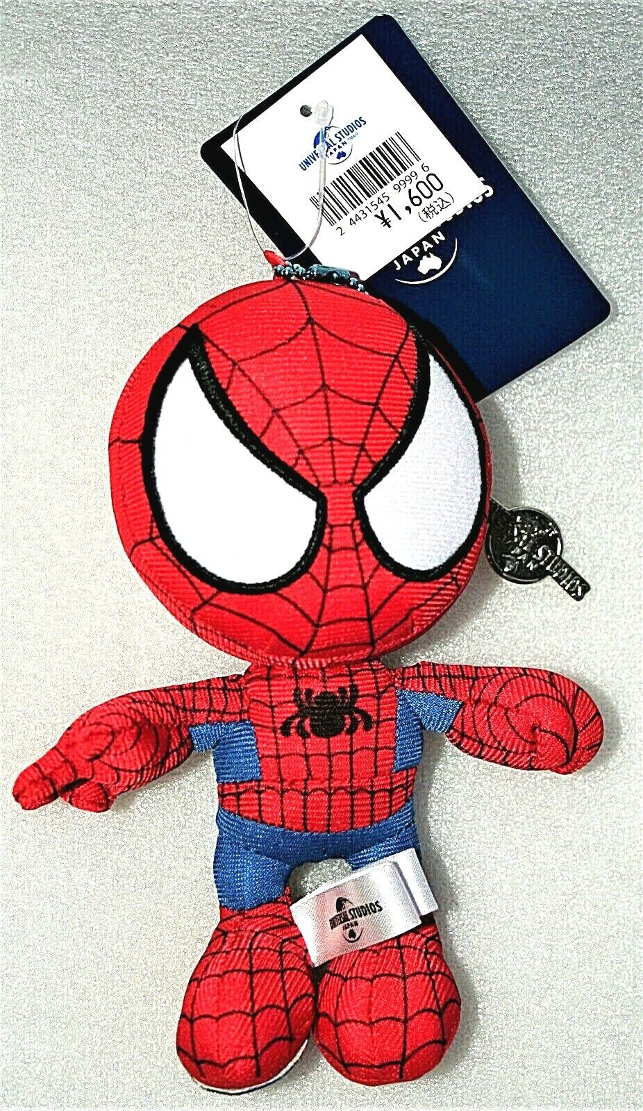 Universal Studios Japan Marvel Spider-Man Plush Backpack Rider New NOS Unused 