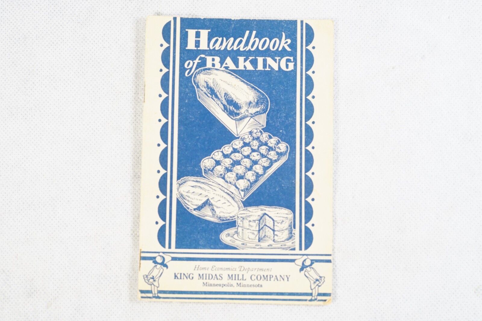 1920s Handbook of Baking Home Economics Department King Midas Mill Co. Minnesota