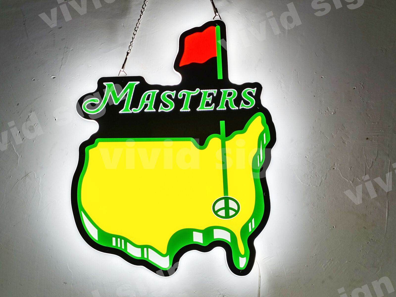 The Masters Tournament Golf 3D LED 16\