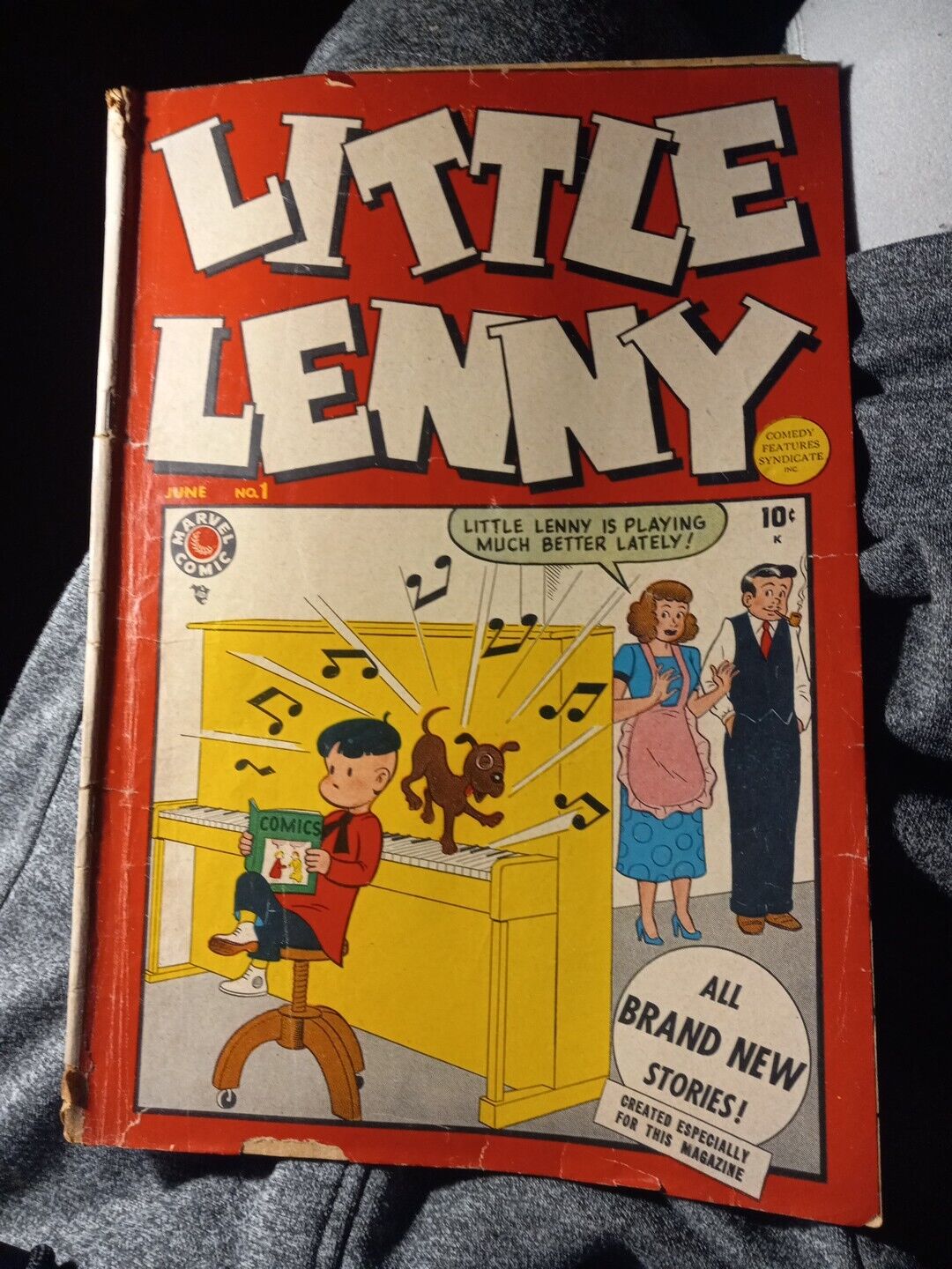 Little Lenny #1  1952 - Marvel  -VG+ - Comic Book