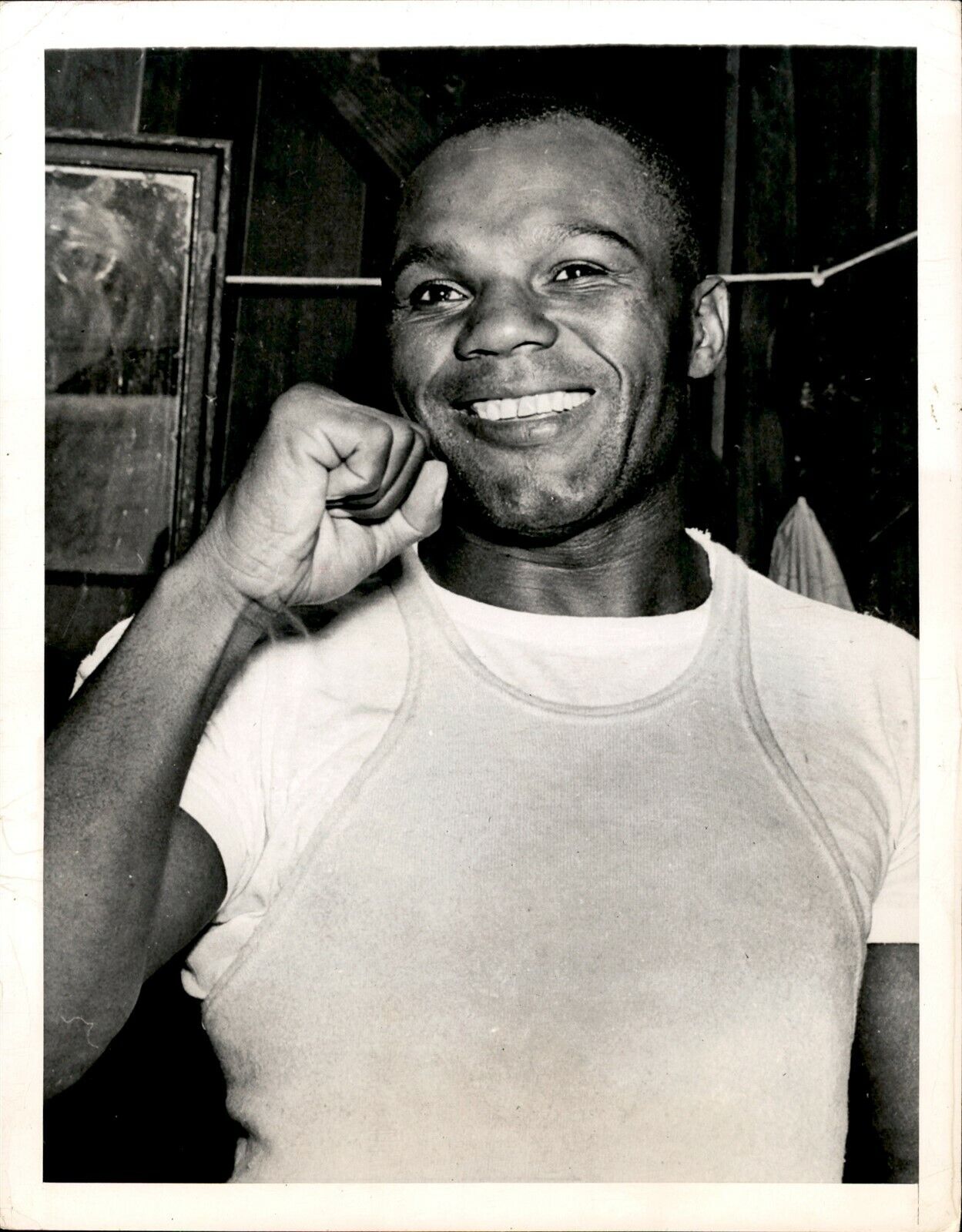 LD241 1948 Original Int\'l News Photo MIGHTY CHALLENGER Jersey Joe Walcott Boxing