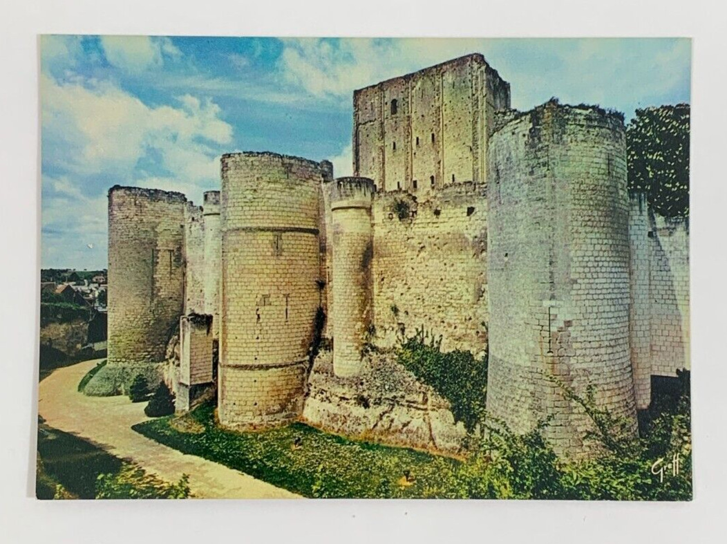 The Dungeon and the Beak Towers Loches France Postcard