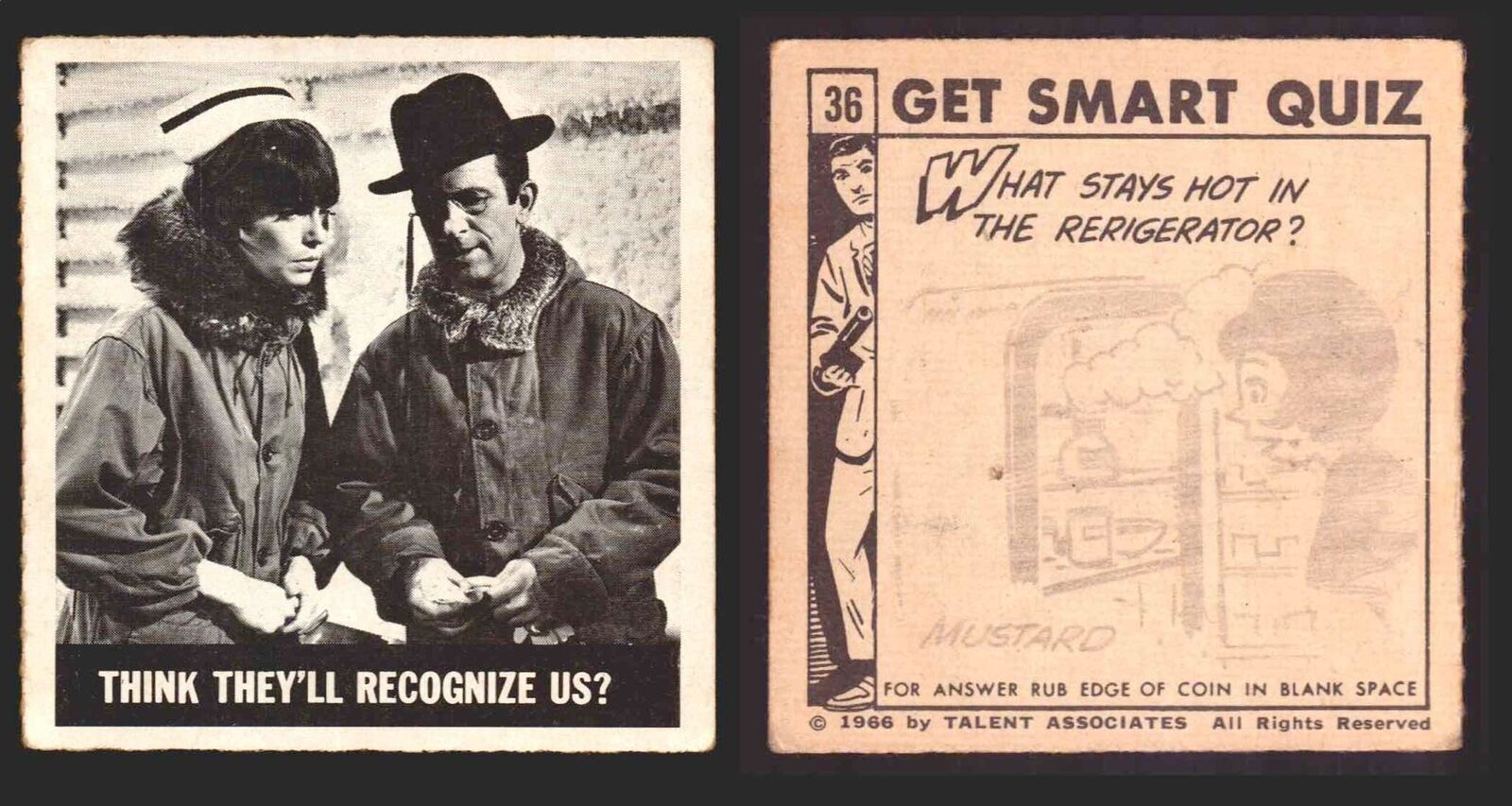 1966 Get Smart Topps Vintage Trading Cards You Pick Singles #1-66