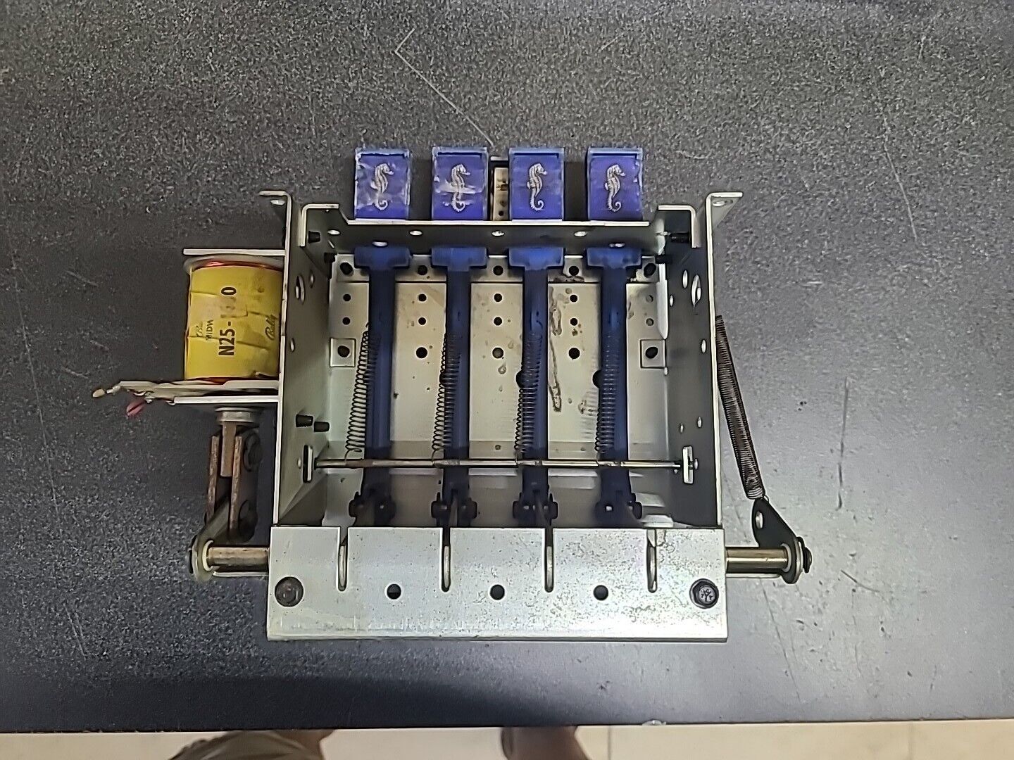 Bally Pinball Machine Used 4 Bank DROP TARGET Assembly from ATLANTIS