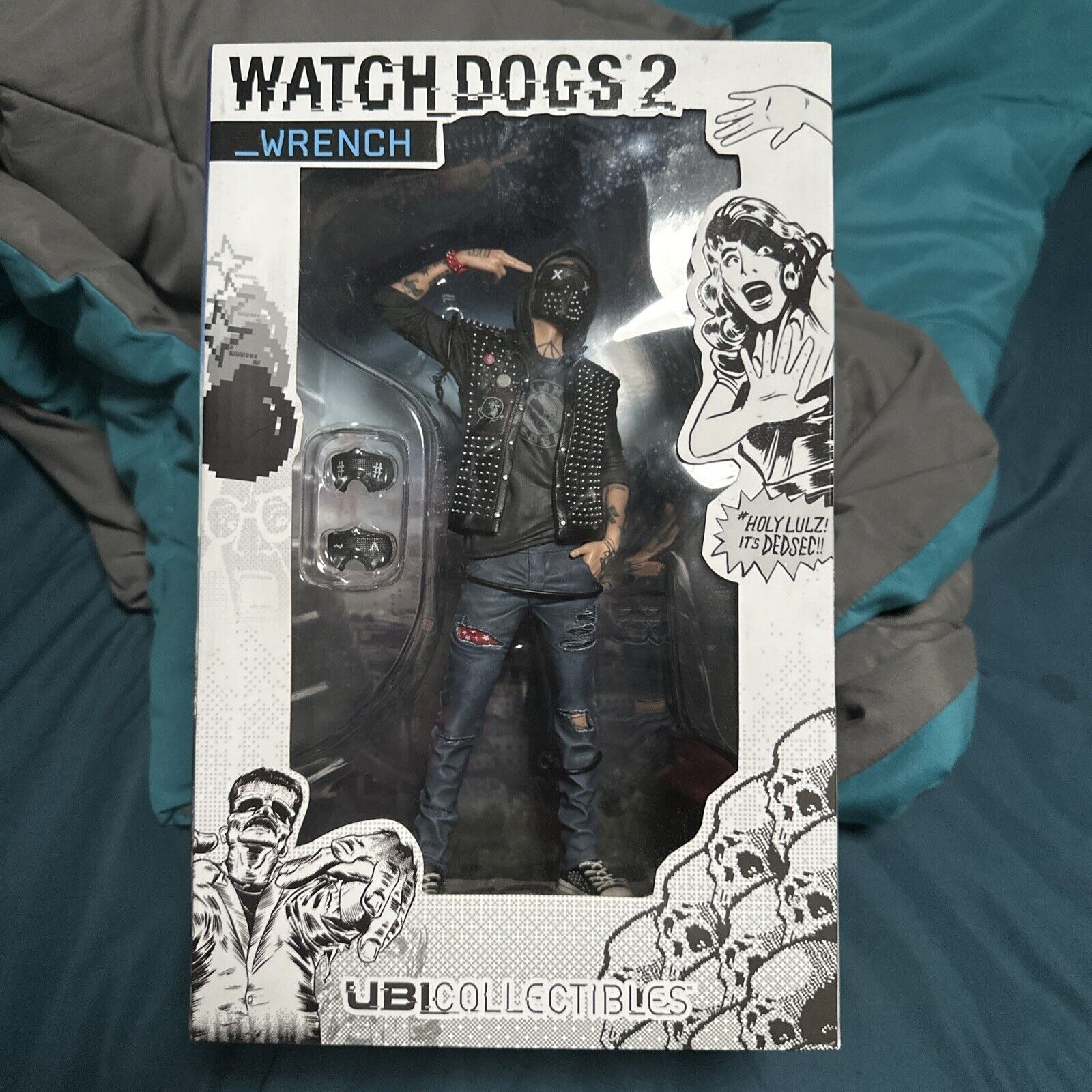 Watch Dogs 2 Wrench Statue Figure BRAND NEW