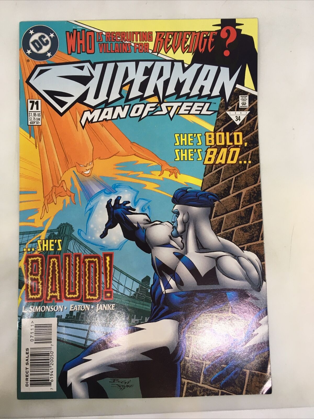 Superman The Man of Steel #71 VF 1997