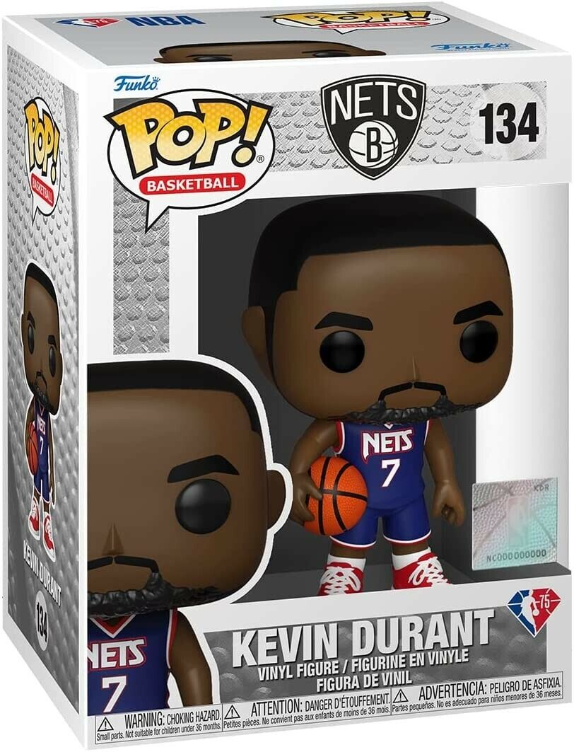 NBA Nets Kevin Durant (City Edition 2021) Pop Vinyl