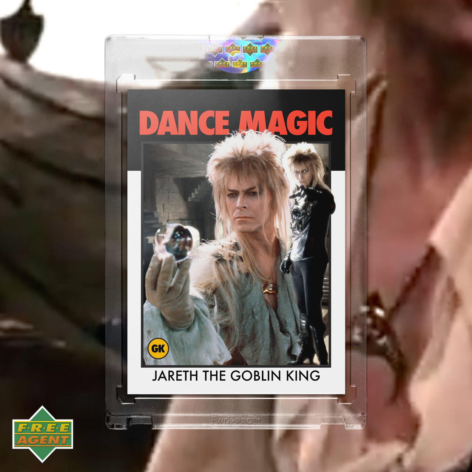 Jareth The Goblin King Labyrinth David Bowie Custom Trading Card