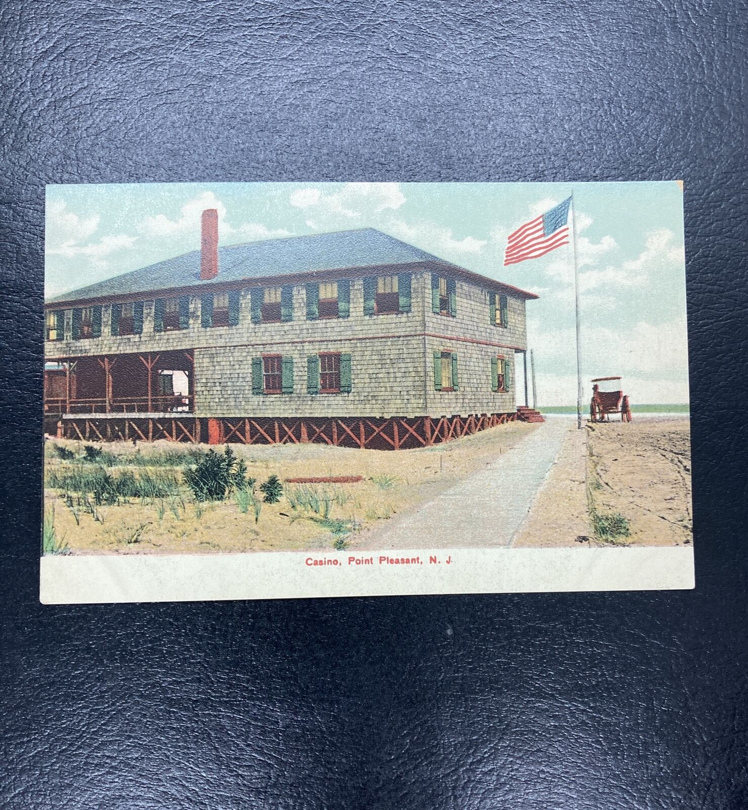 Casino POINT PLEASANT New Jersey Shore—Antique Ocean County— Litho-Chrome