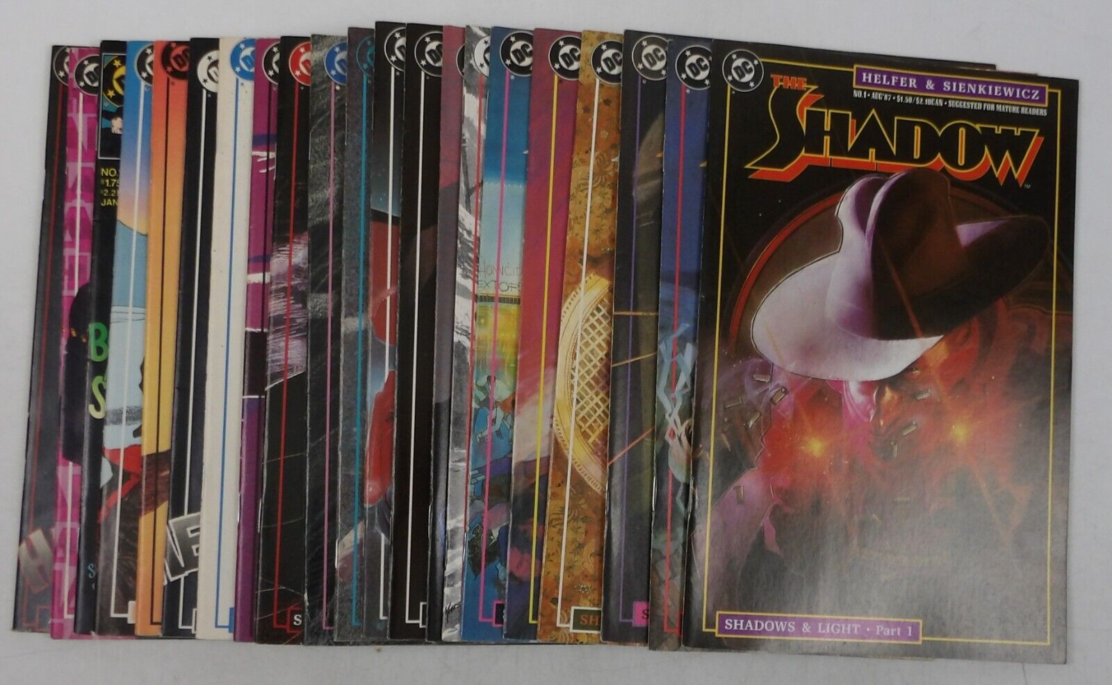 the Shadow Vol. 3 #1-19 VF/NM complete series + (2) Annuals Sienkiewicz DC set