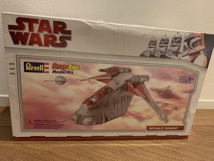 revell plastic model Star Wars republic gunship No.4047