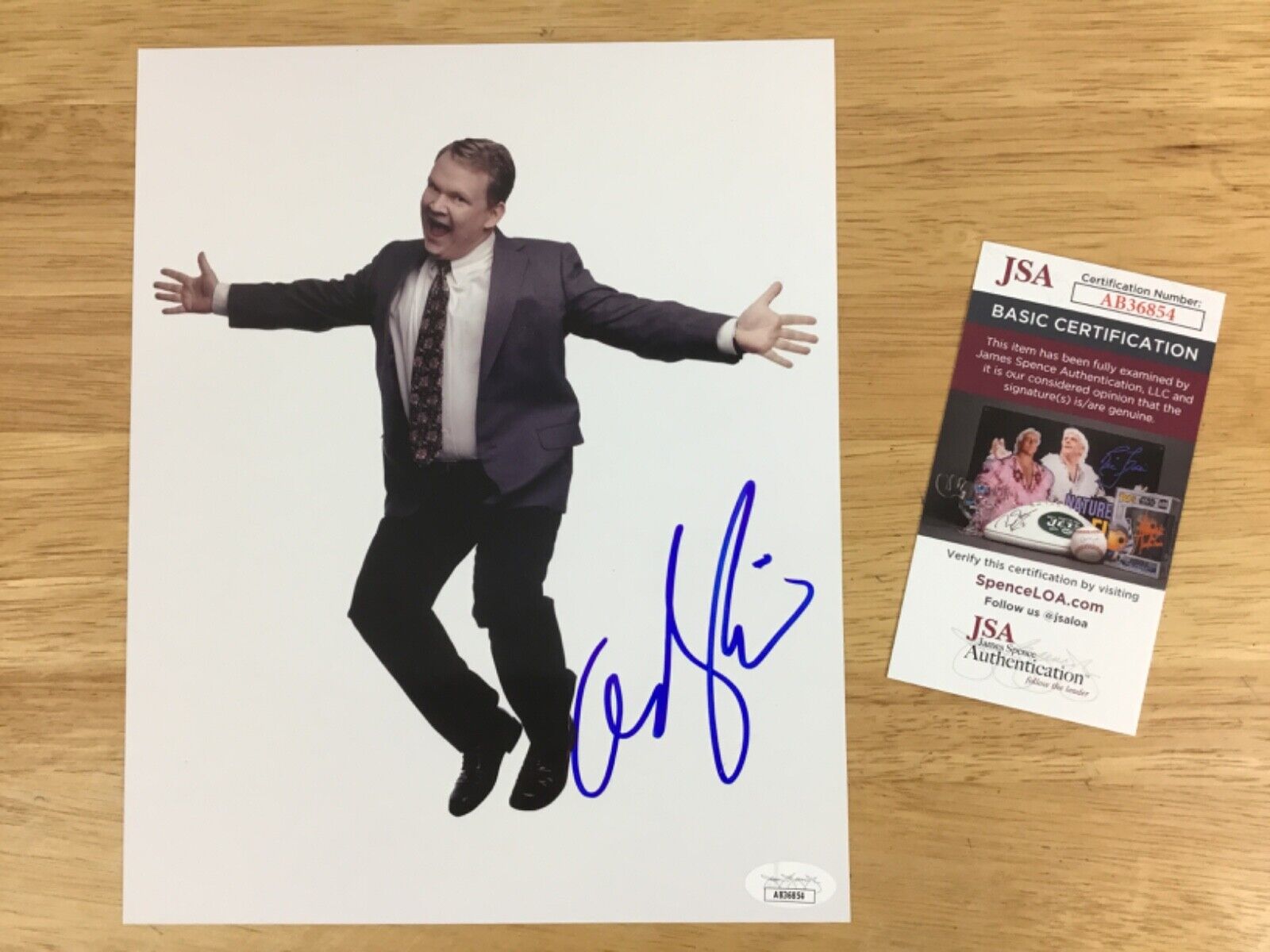 (SSG) ANDY RICHTER Signed 8X10 Color Photo 