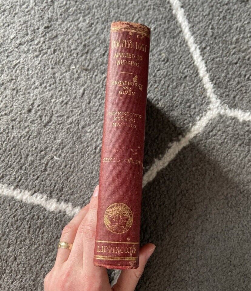 Bacteriology Applied to Nursing: a Combined Text Book and Laboratory Guide, 1934