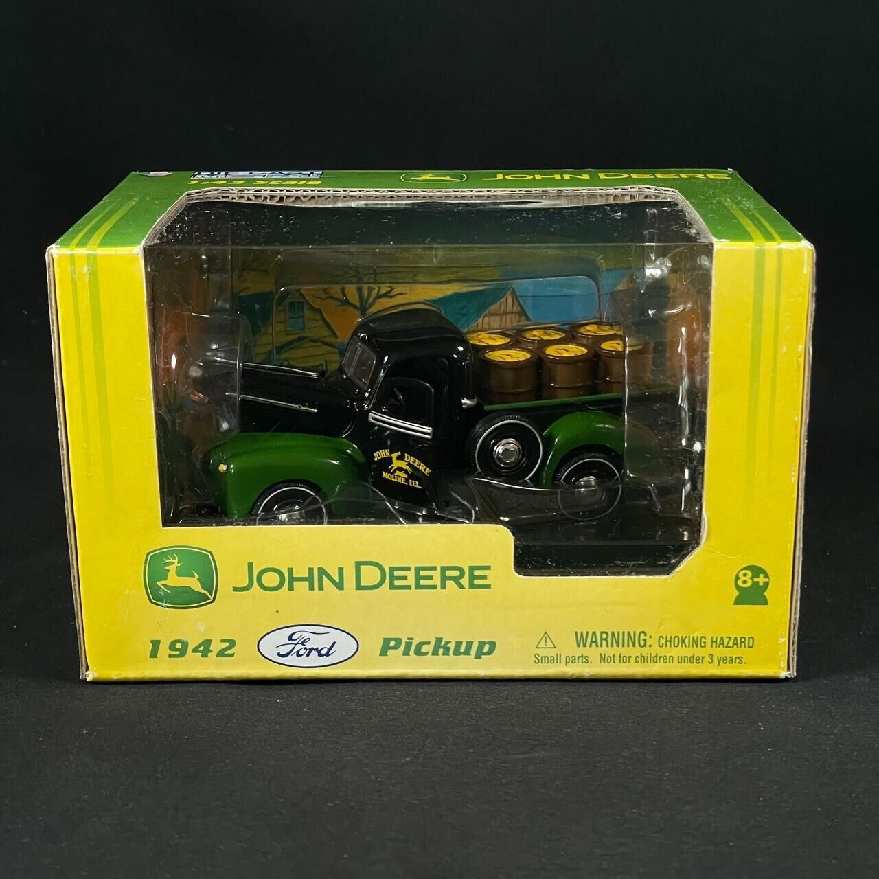 GEARBOX JOHN DEERE 1942 Ford John Deere Pickup Truck with Load 1/43 Diecast NIB