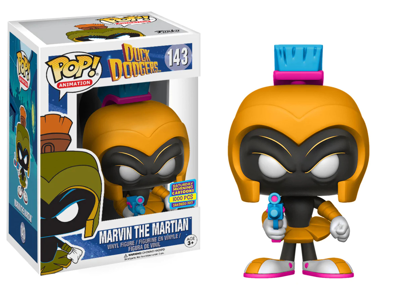 Funko POP Animation: Duck Dodgers - Marvin the Martian (2017 SDCC)(Damaged Box)