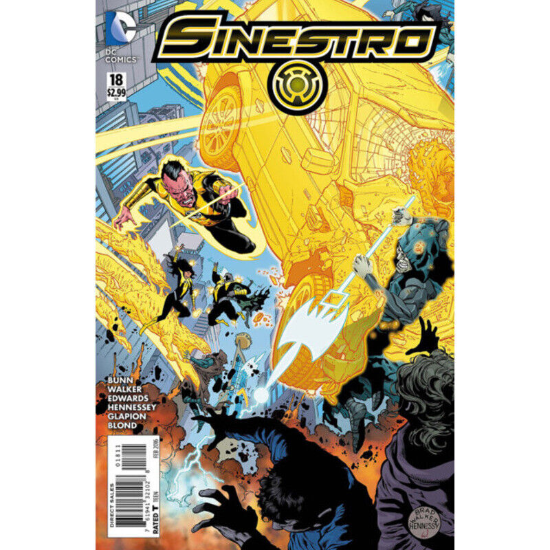 Sinestro (2014 series) #18 in Near Mint condition. DC comics [w|
