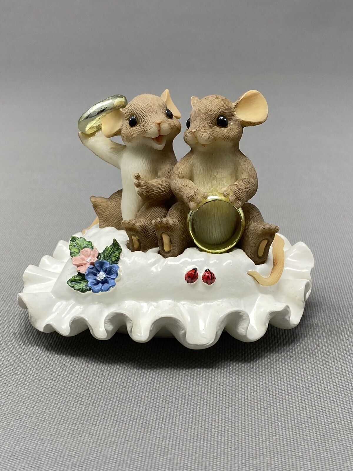 Charming Tails Halo Love 84/150 Fitz And Floyd Wedding Marriage Mice 2005