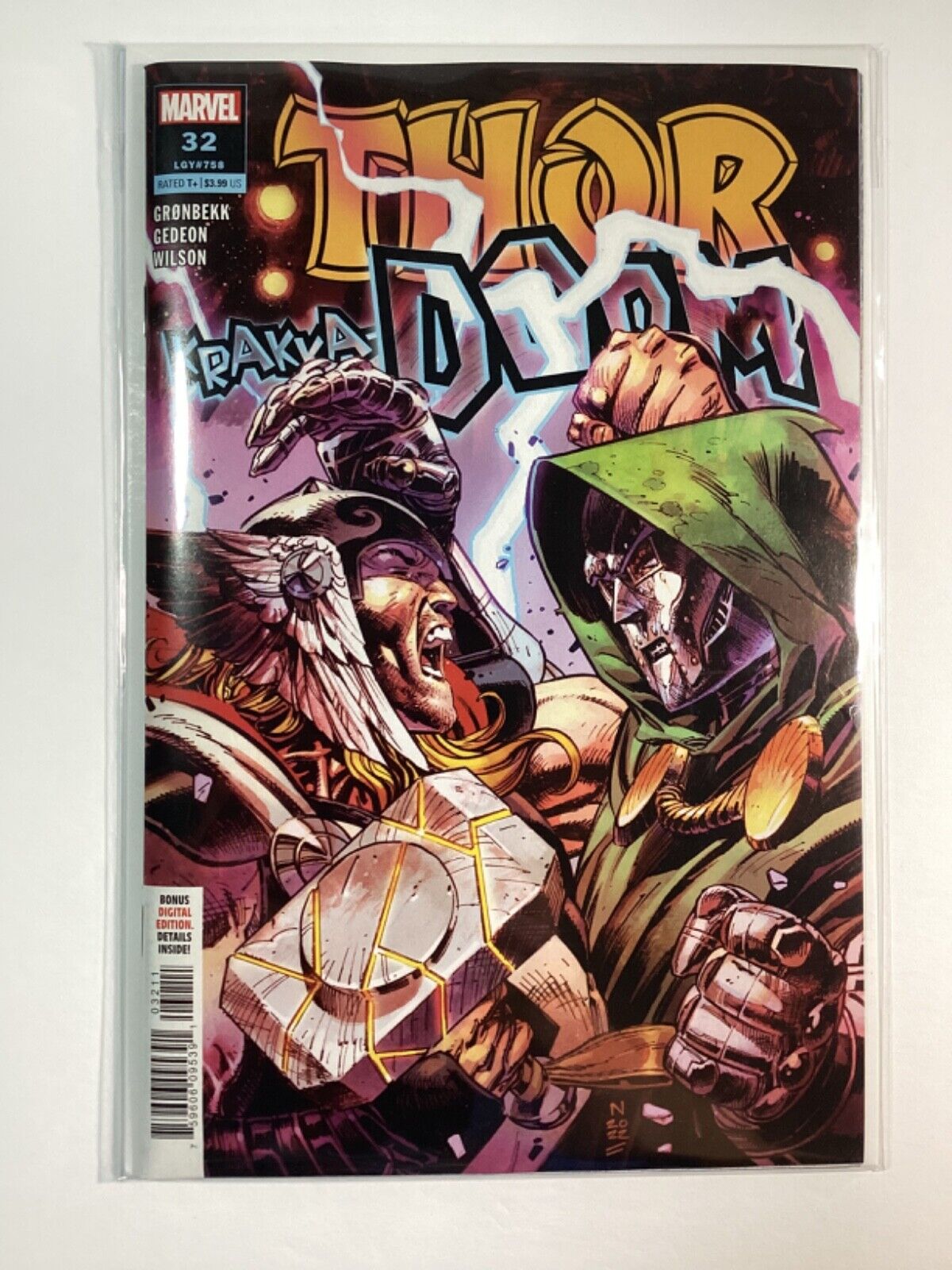 THOR #32A NM- 9.2 THOR VS. 🎥DOCTOR DOOM/COMING TO THE MCU🎥COVER BY: NIC KLEIN