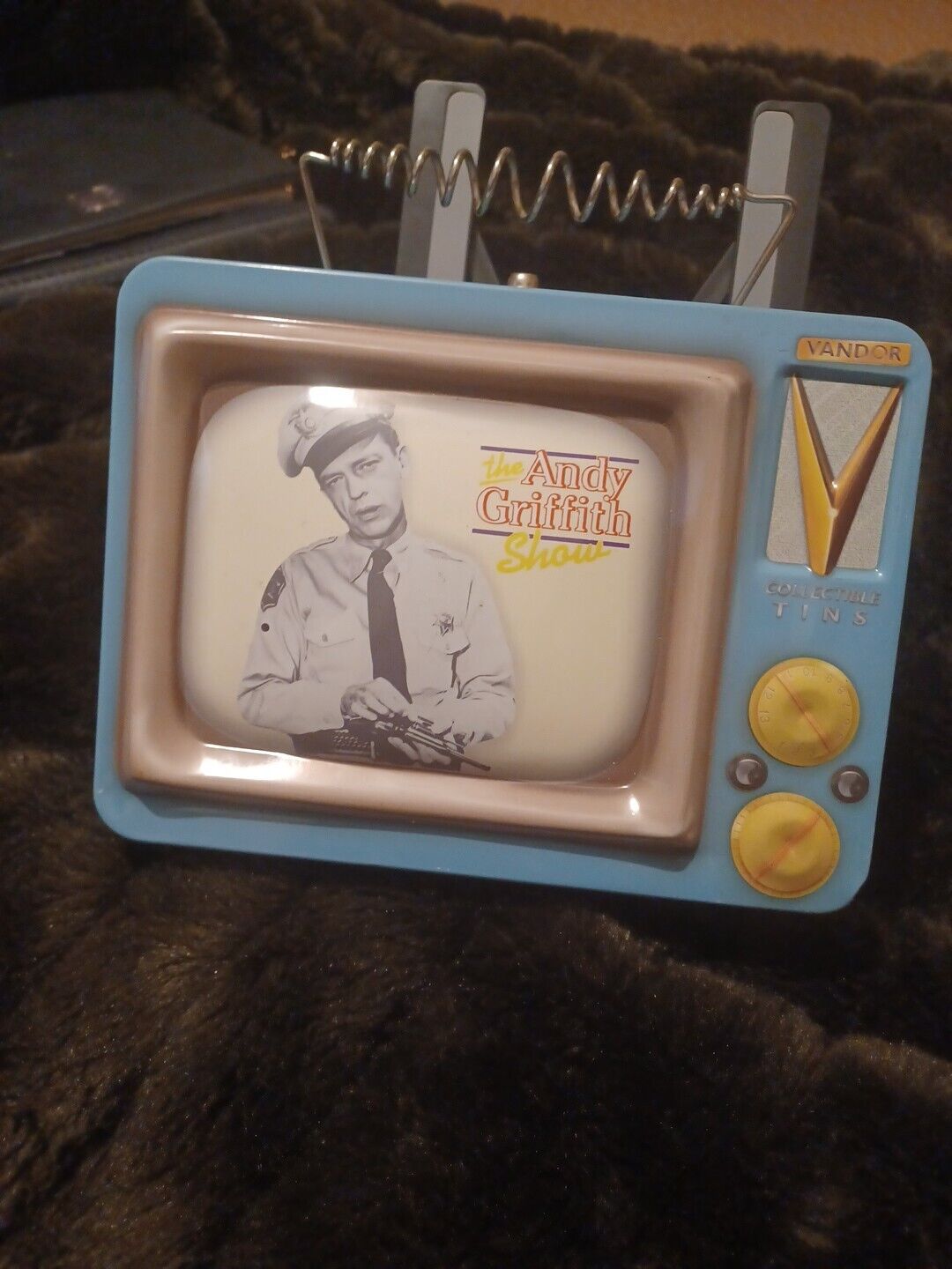 Vandor The Andy Griffith TV Show Tin Lunchbox With Barney On The Screen