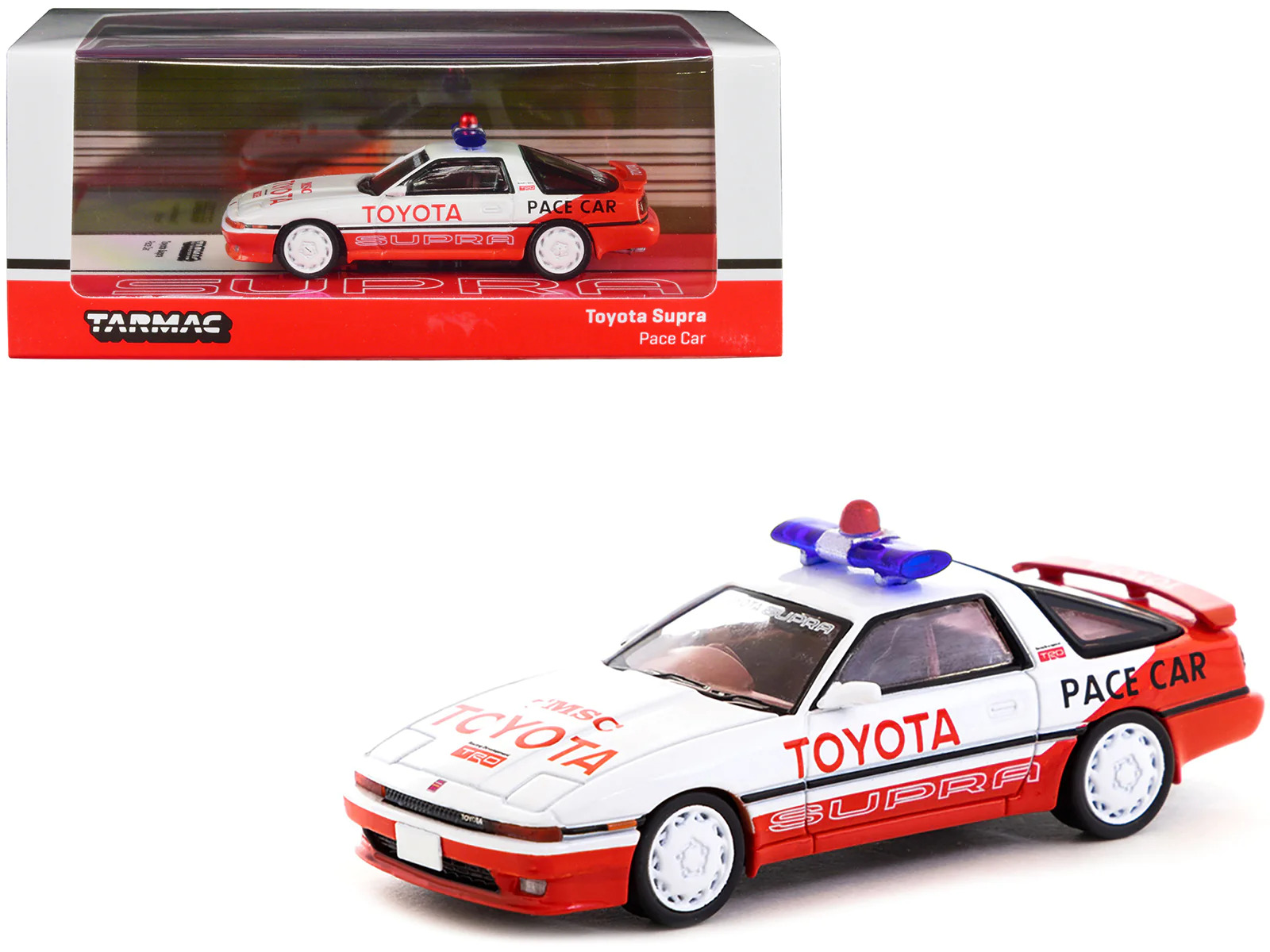 Toyota Supra RHD Right Hand Drive and Pace Car Hobby64 Series 1/64 Diecast Model