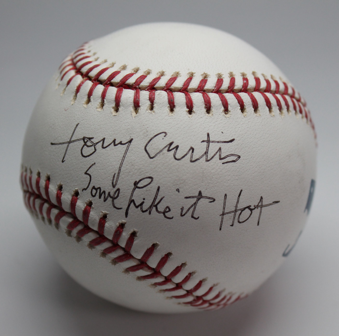 Tony Curtis signed autographed baseball RARE AMCo Authenticated