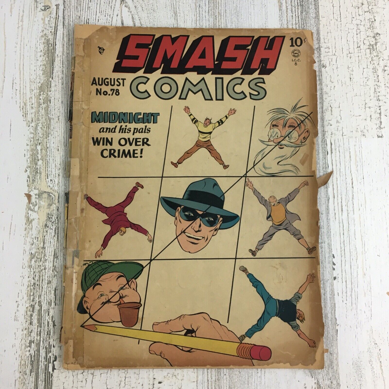 Smash Comics #78 1949 August Comic Book Golden Age