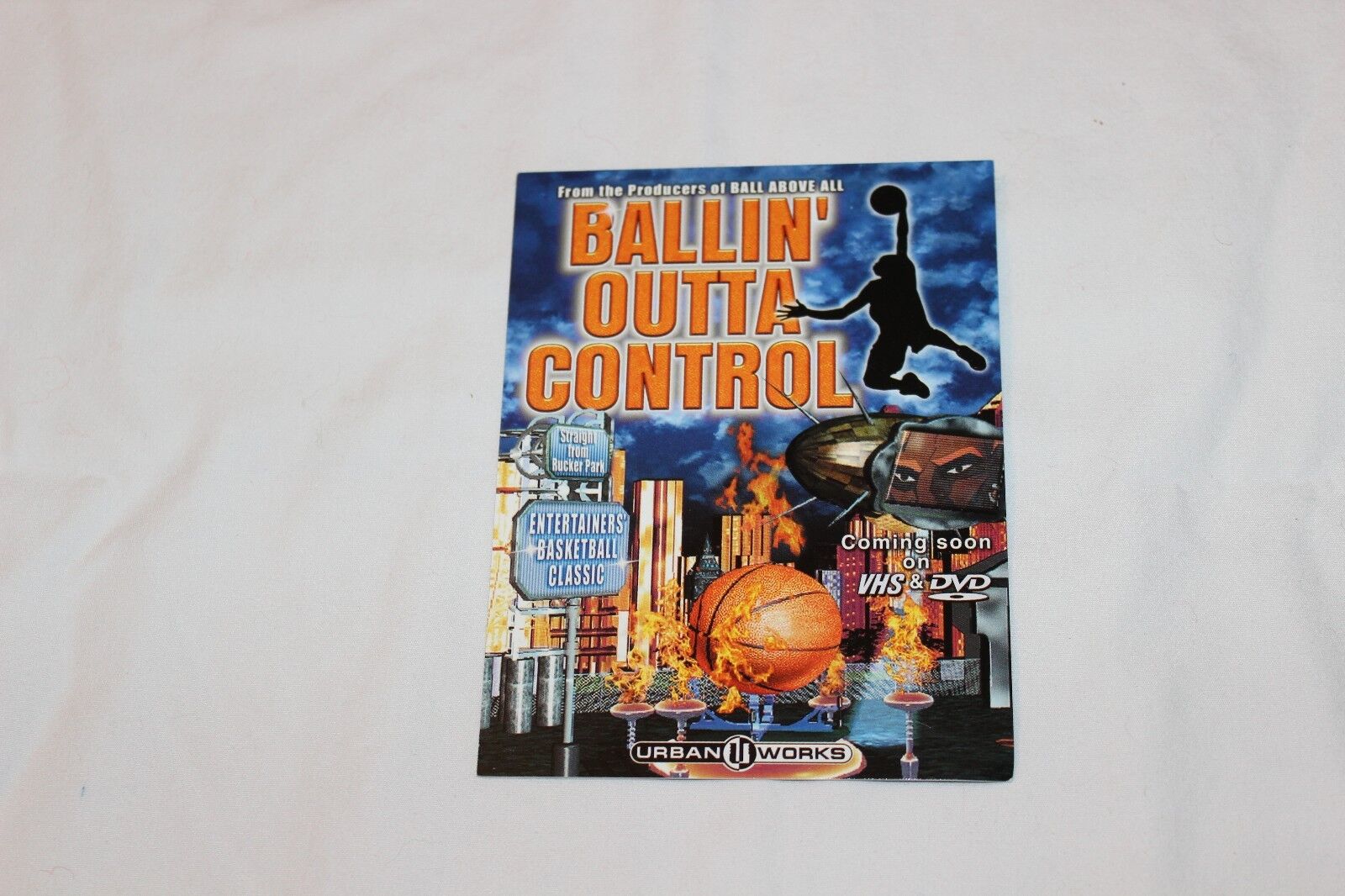BALLIN\' OUT OF CONTROL-DVD & VHS Promo Postcard