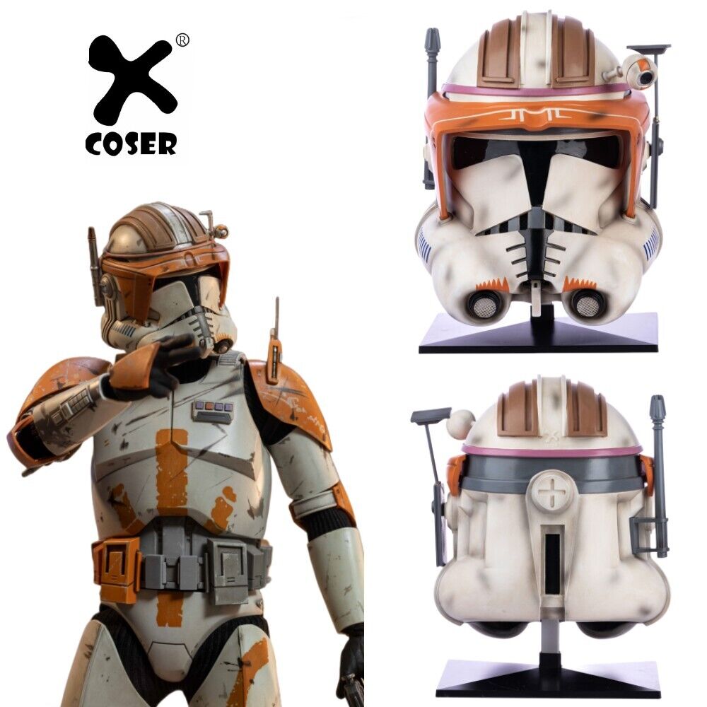 Xcoser SW Commander Cody Helmet Resin Deluxe 1:1 Replica Cosplay Props Halloween