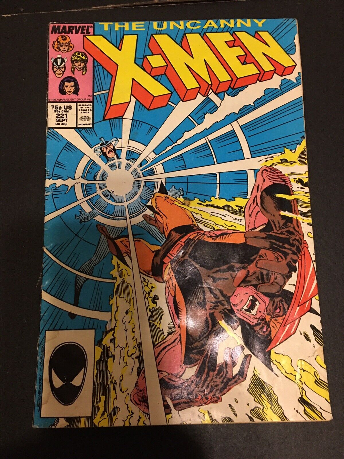 UNCANNY X-MEN #221 1st Appearance Of Mr. Sinister, Marvel 1987 