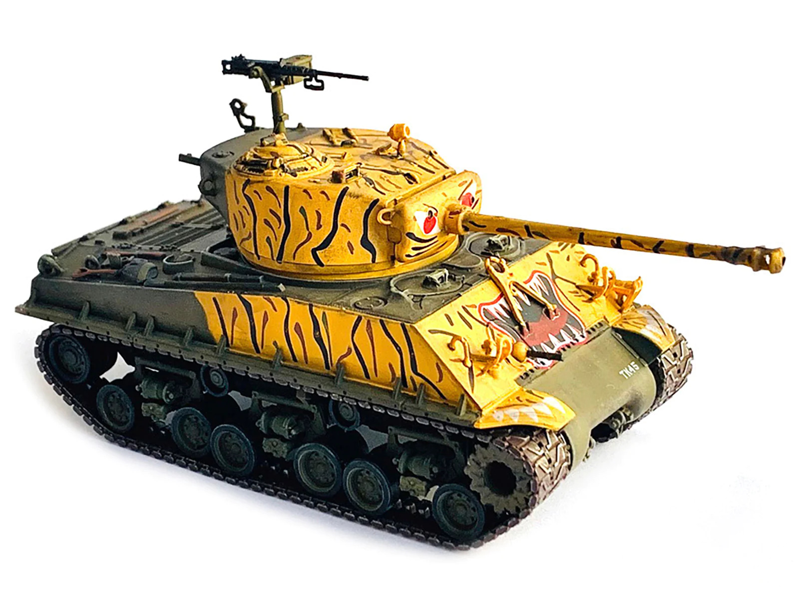 States M4A3E8 Sherman Tiger Face Tank 24th Infantry Div 1/72 Plastic Model