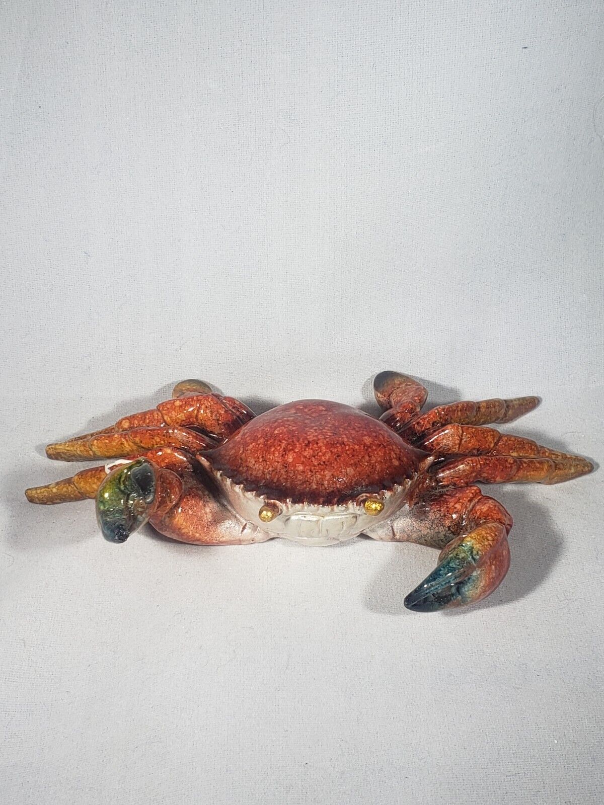 little red crab ocean theme statue or figurine