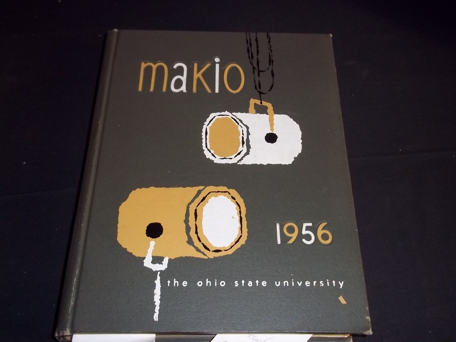 1956 MAKIO THE OHIO STATE UNIVERSITY YEARBOOK - HOWARD HOPALONG CASSIDY - YB1739