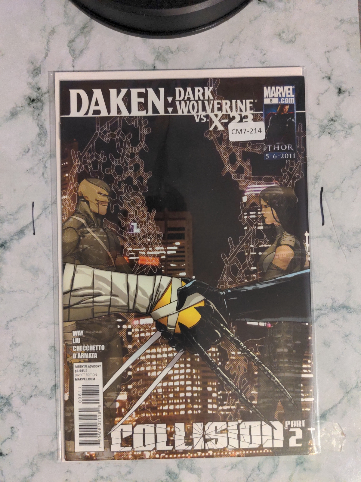 DAKEN: DARK WOLVERINE #8 8.0 MARVEL COMIC BOOK CM7-214