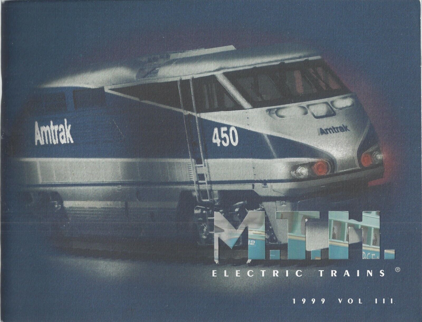 MTH Electric Trains 1999 Volume 3 Premier Railing & Tinplate Traditions Amtrak