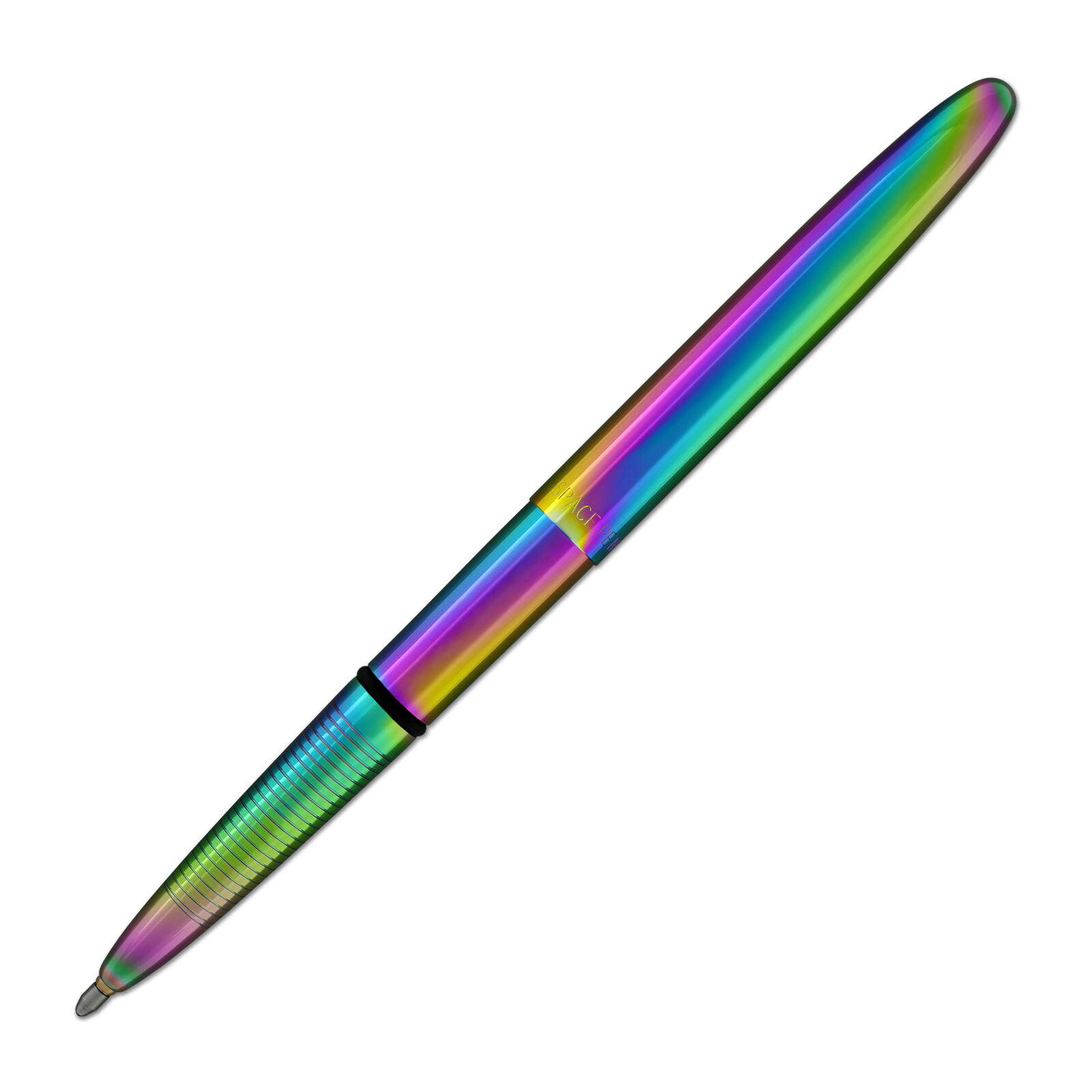 Fisher Space Pen - Bullet Ballpoint Pen - Rainbow Titanium Nitride New 400RB