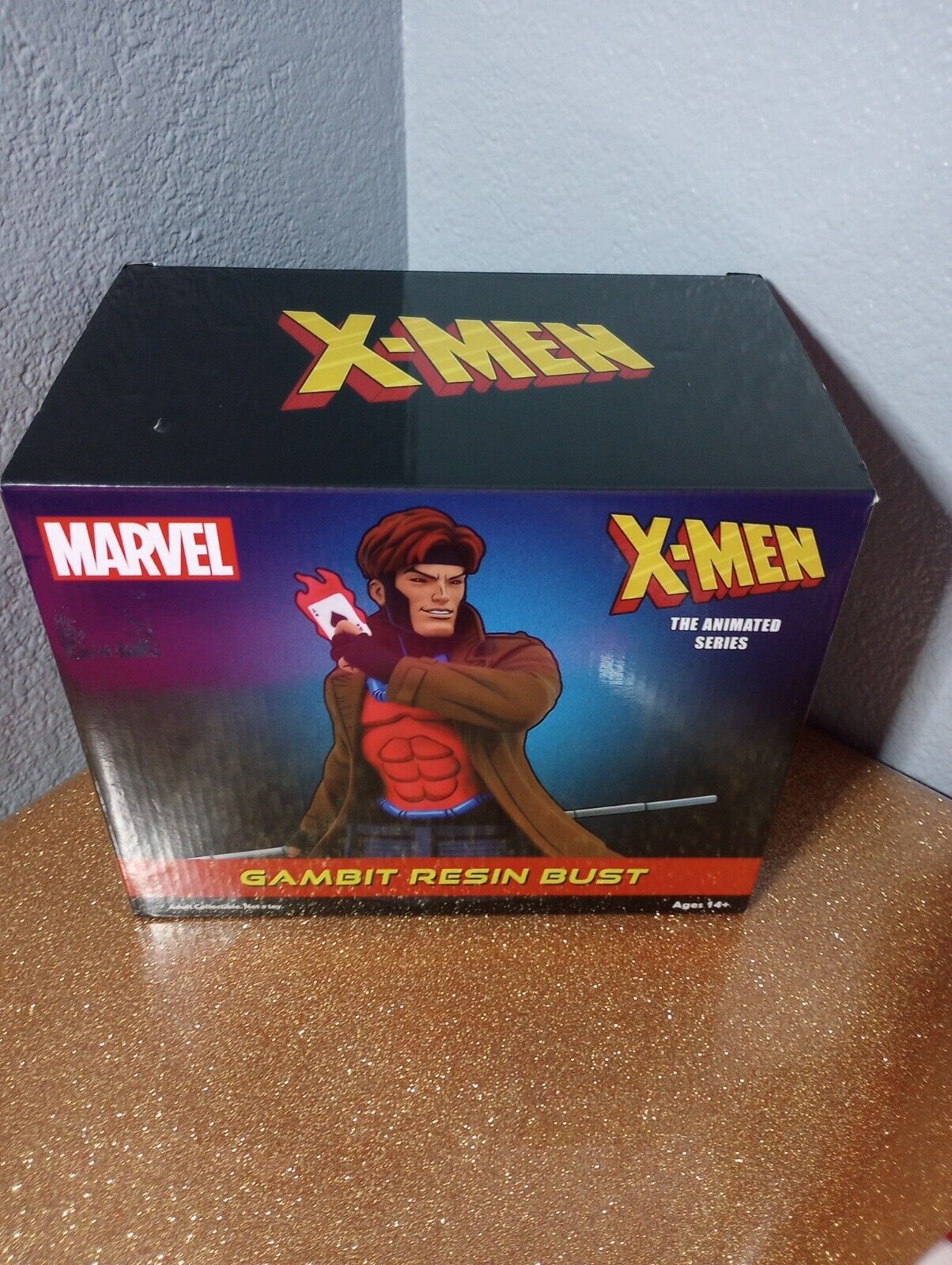 Marvel Gambit Resin Bust /Adult Collectible / Diamond Select Collectibles 