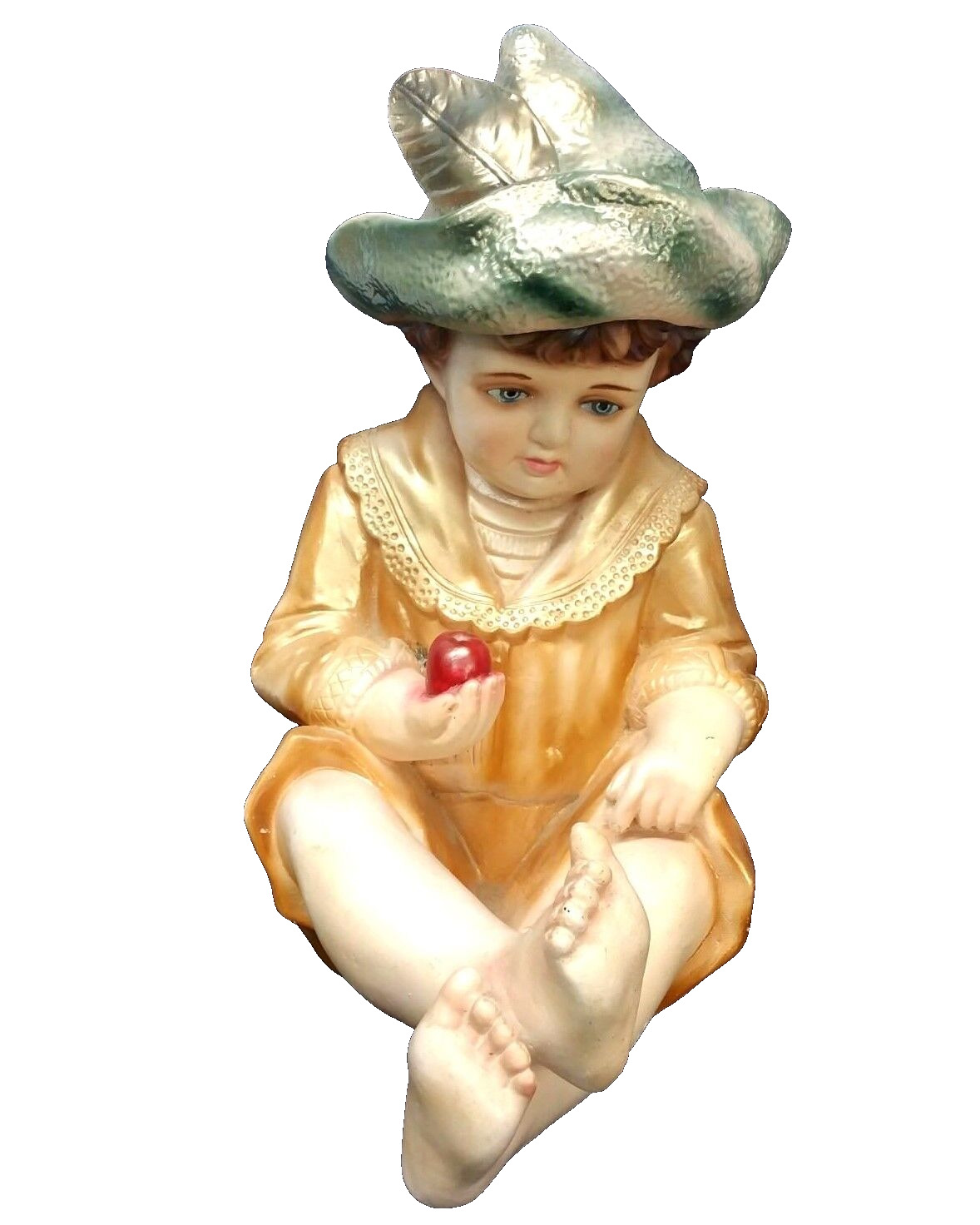 Antique Germany Bisque Porcelain Toddler Figurine 12 1/4\'\' Height