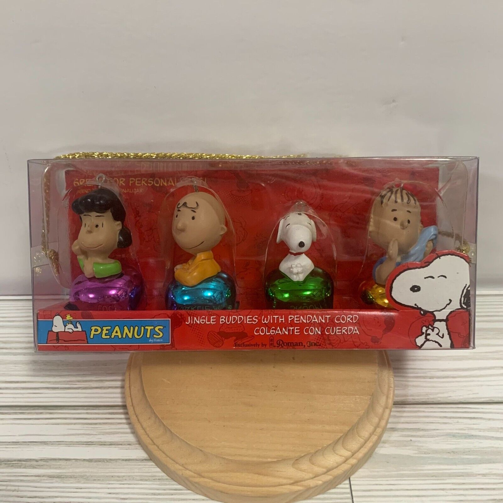 Peanuts Charlie Brown Christmas Jingle Buddies Ornaments With Box