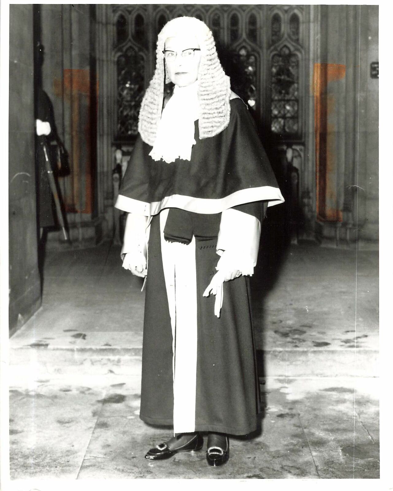 1965 Press Photo First Female Woman High Court Judge ELIZABETH LANE Council kg