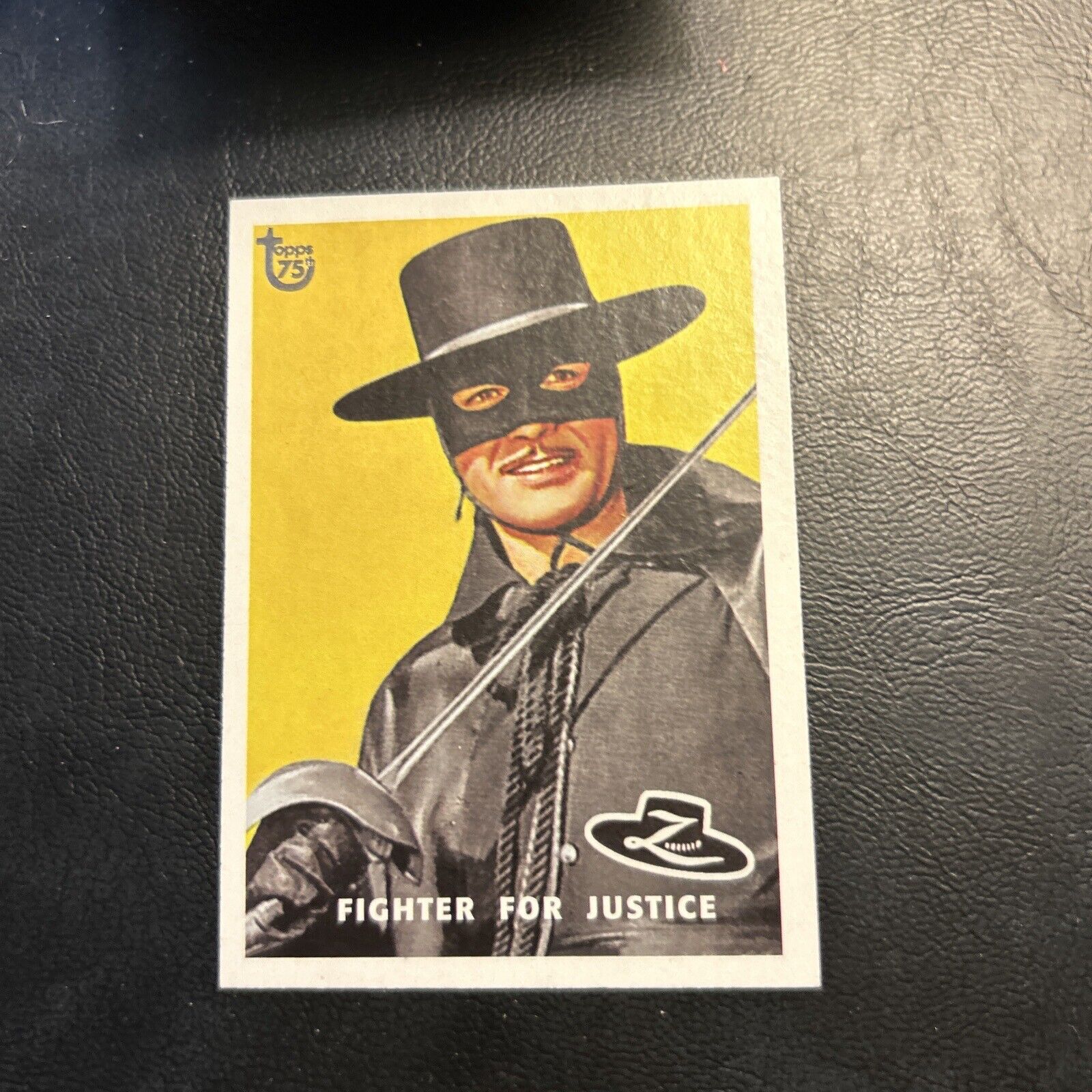 Jb9a Topps 75Th Anniversary 2013 #18 Zorro Guy Williams Fighter For Justice