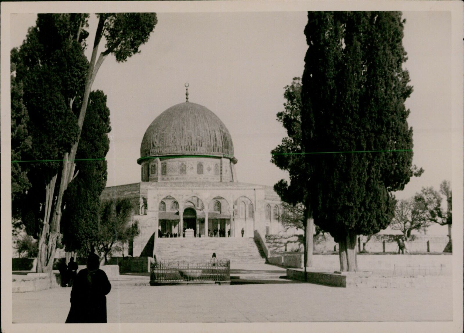GA64 Orig Photo UMAYYAD DOME OF THE ROCK Oldest Extant Islamic Monumnt JERUSALEM