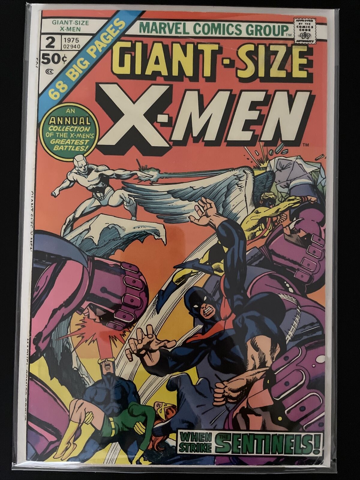Giant-Size X-Men #2 Marvel Comics 1975 Neal Adams art