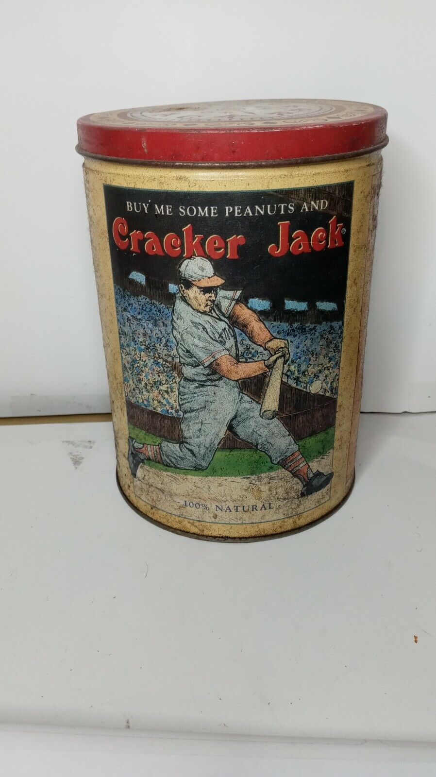 Cracker Jack 1991 Limited Edition Tin “Time for Cracker Jack” Second in Series