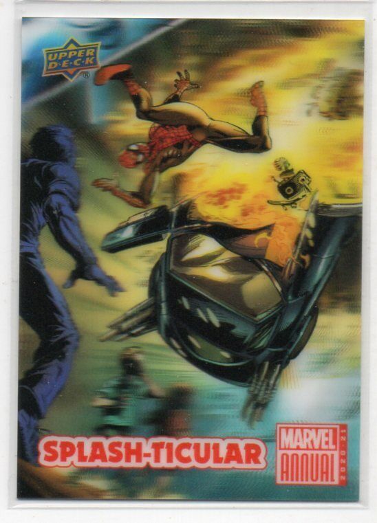 2020-21 UD Marvel Annual The Amazing Spider-Man (2018) #45 Splash-ticular 3D S17