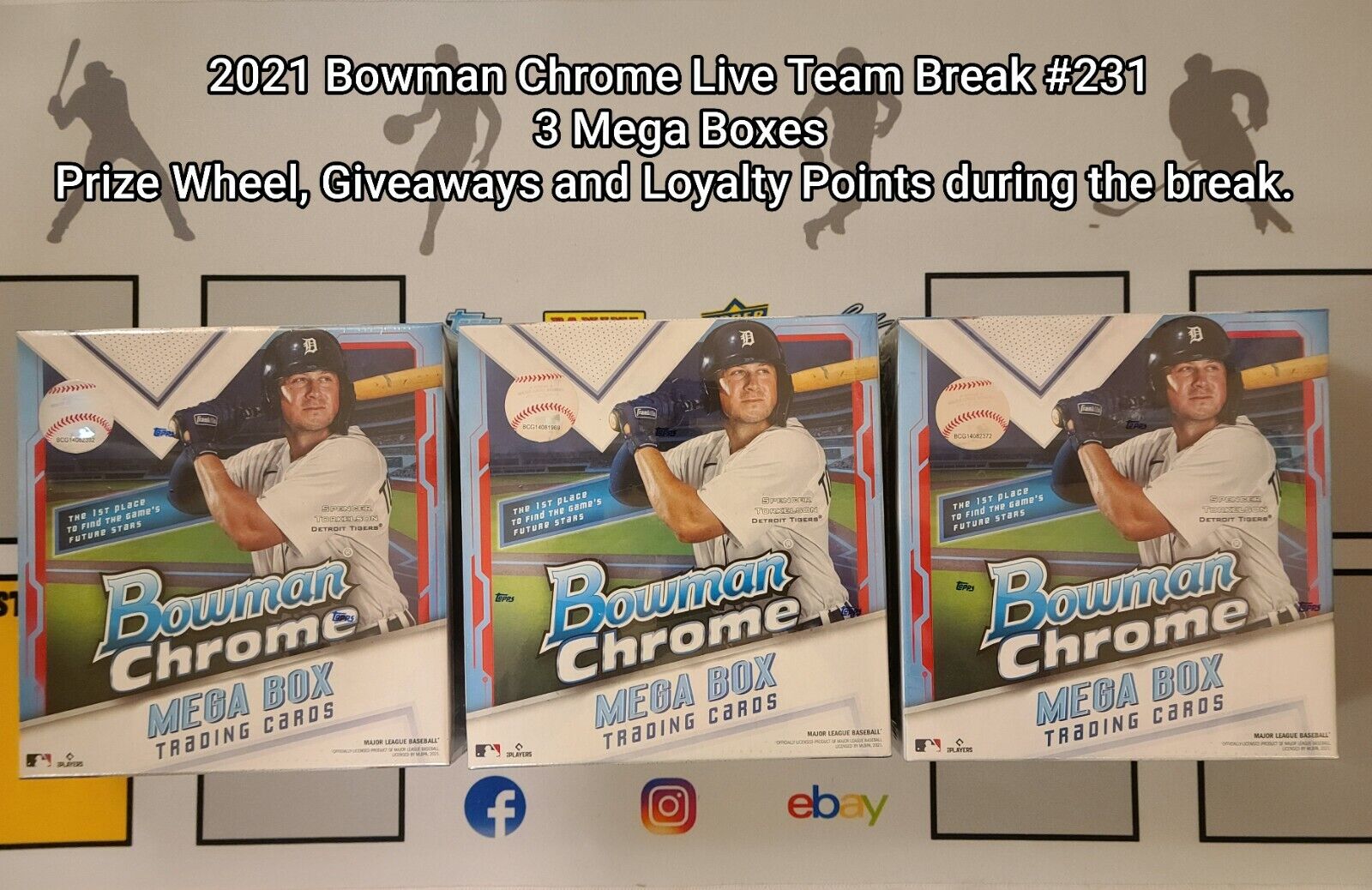 WASHINGTON NATIONALS 2021 Bowman Chrome Baseball LIVE TEAM BREAK #231