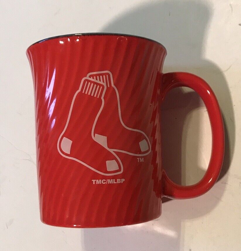 Boston Red Sox Ceramic Mug 16 Oz. Red