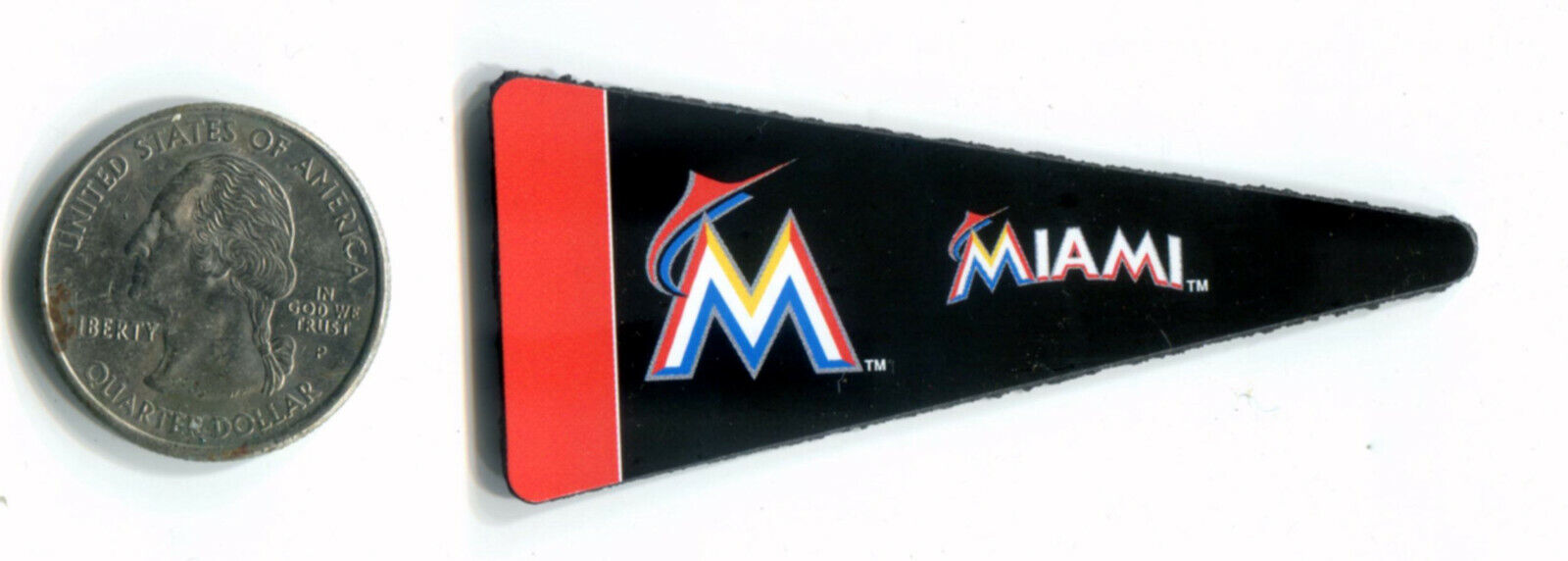 MIAMI MARLINS - Baseball MINI Magnet Pennant - 3\